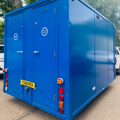 Welfare unit on site