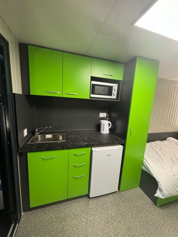 sleeper cabin kitchen