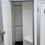 8 bay shower pods inside