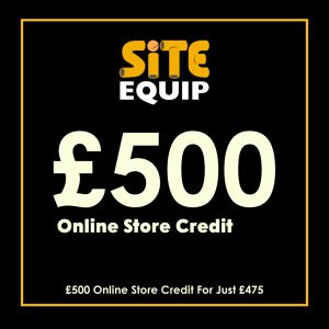 site equip 5% store credit