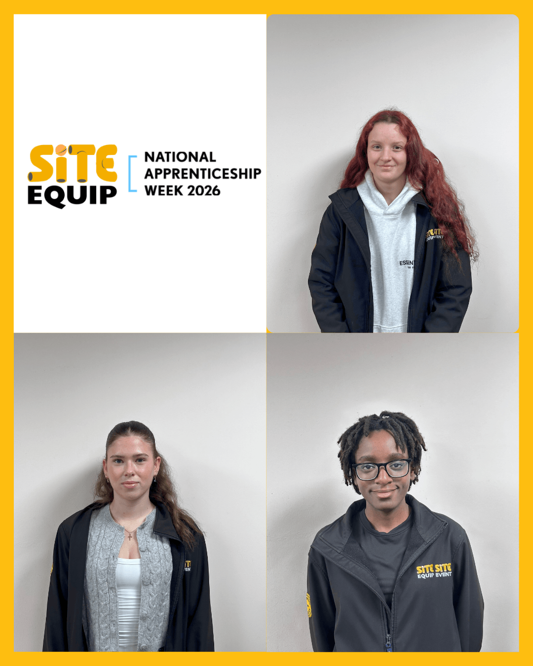 Site Equip national apprentice week