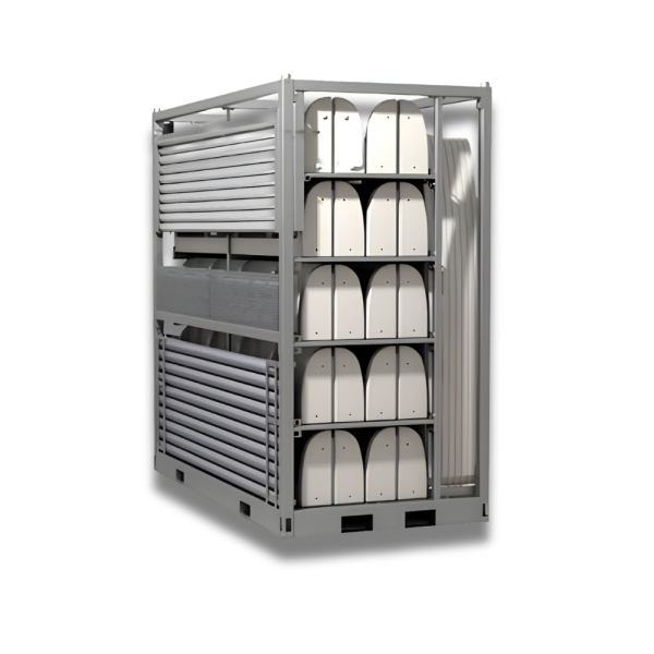 8 Bay Modular Urinals
