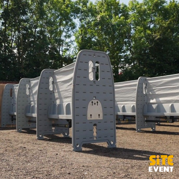 8 Bay Urinals on site