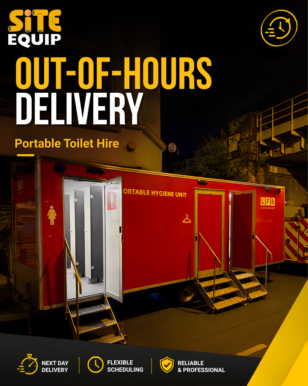 Portable hygiene unit - LFB